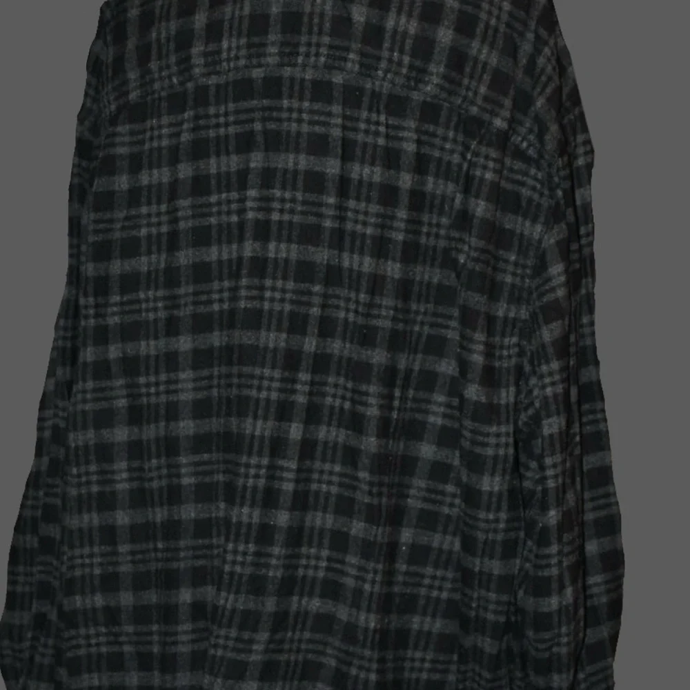 George Black Plaid Casual Button Down Shirt - Picture 4 of 4